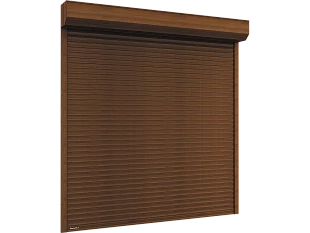 Рулонные ворота утепленные из профиля RH77M 1000x1400